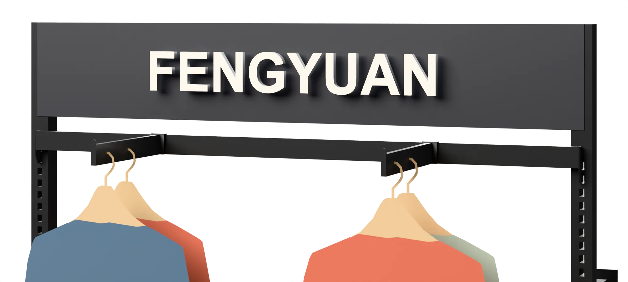 形象板上的发光字